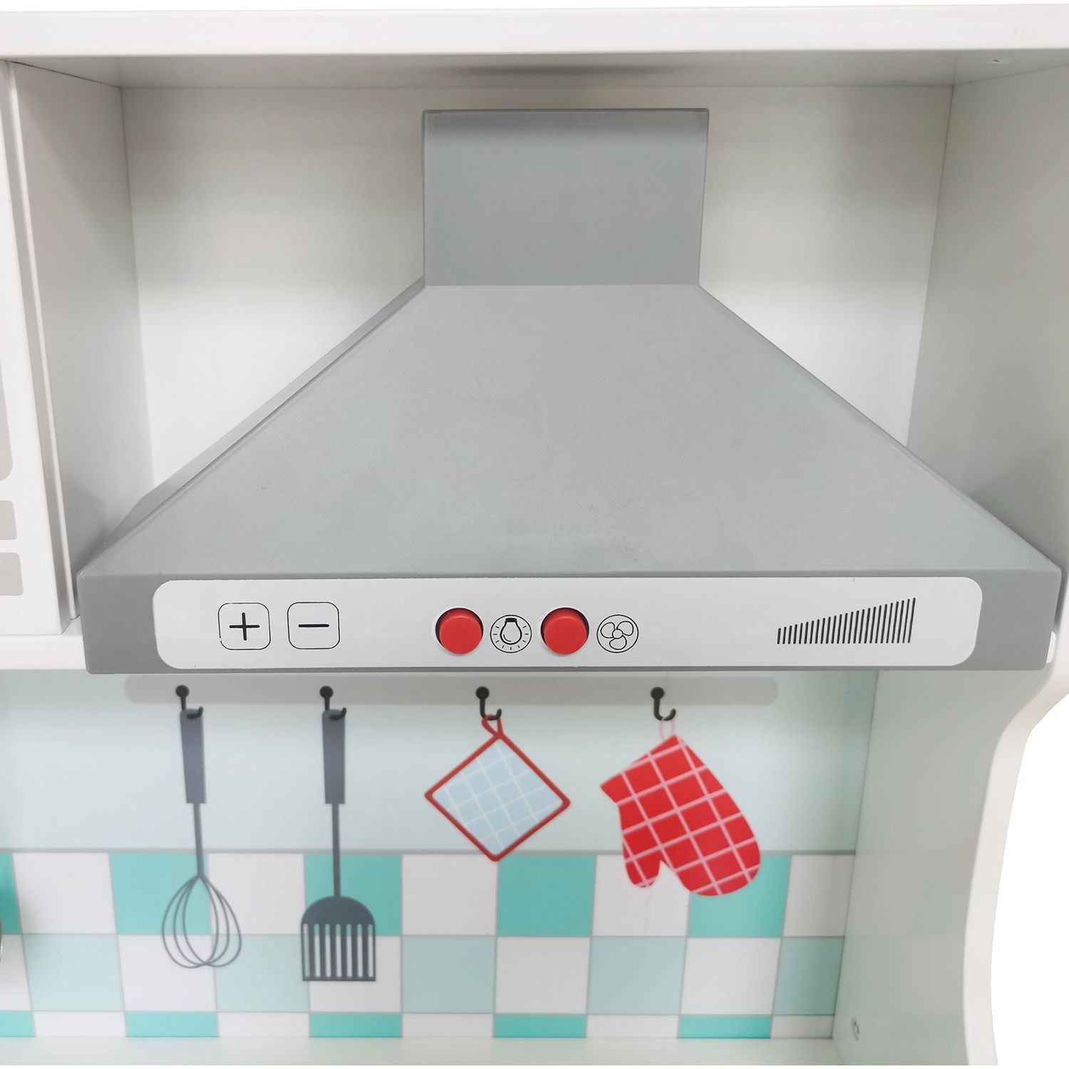 TU GIOCHI - Cucina in legno Grande Cuoco Linea Wood World - h92x88x29 cm